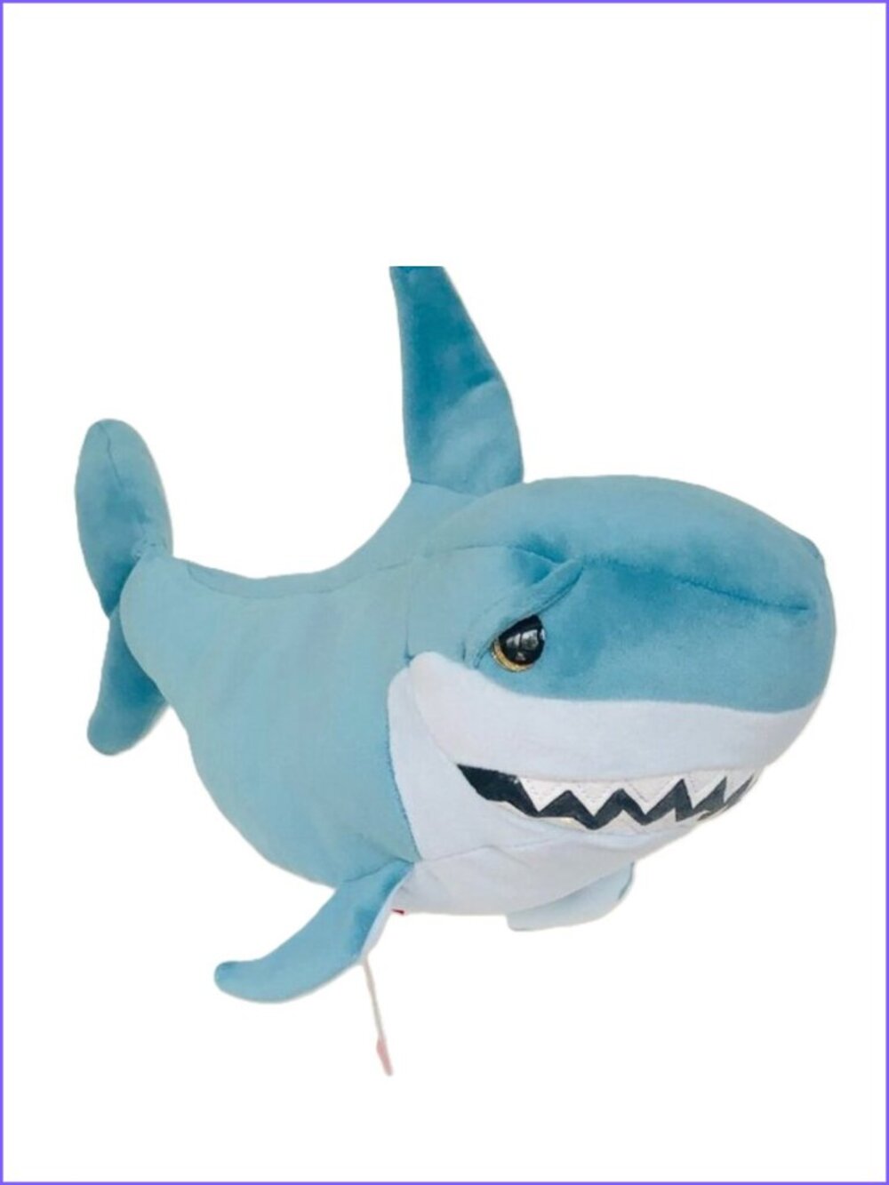 Douglas Blue Shark Macaroon Plush Stuffed Animal 15" New w/Tag